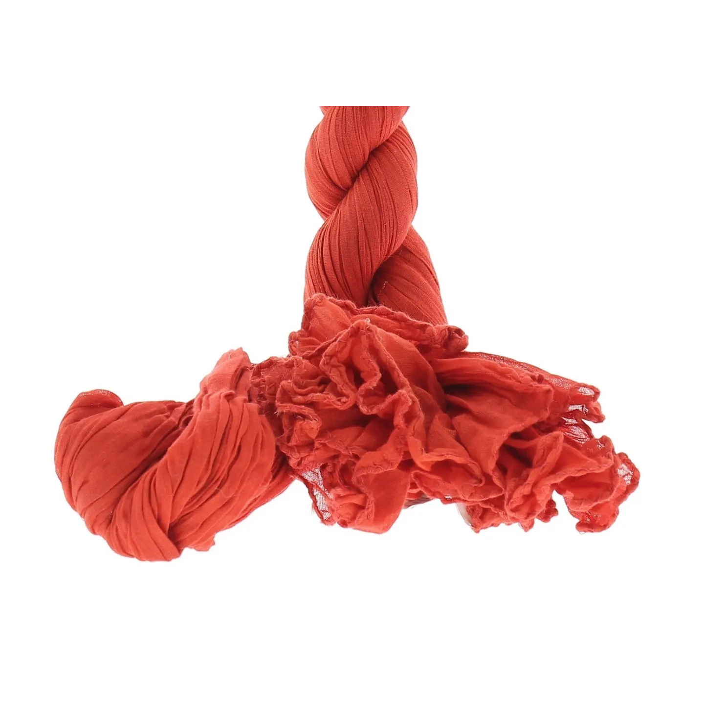 Red twisted cheche  Reference: 4620 | Traclet Hat Shop
