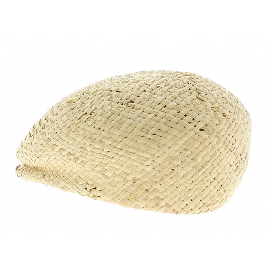 Raffia Straw Coppola Cap