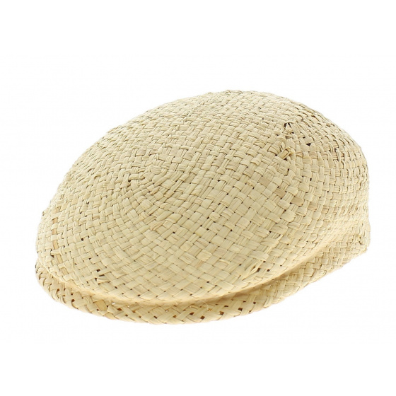 Raffia Straw Coppola Cap