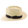 Black Colmar Panama Fedora Hat - Mayser Reference: 1967 | Traclet Hat Shop