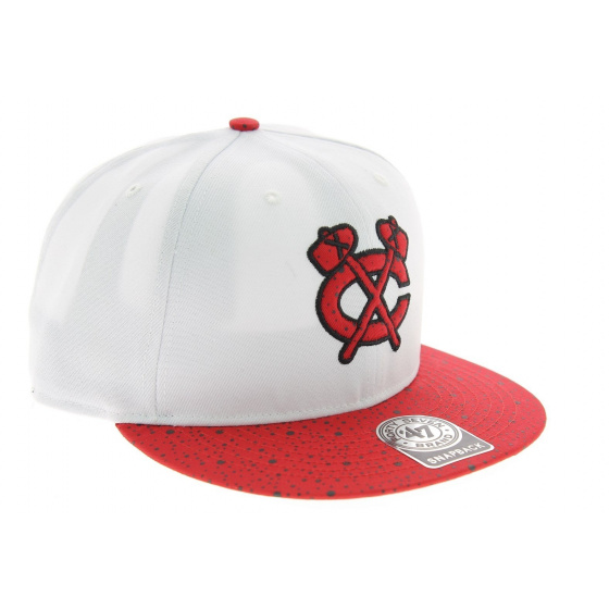 Casquette Chicago Blackhawks visière plate - 47 BRAND