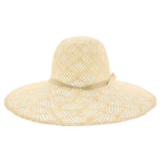 Straw Wide-Brimmed Hat - Monique