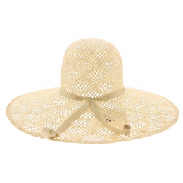 Straw Wide-Brimmed Hat - Monique