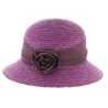 garnet bell straw hat - hat shop Reference: 4685 | Chapellerie Traclet