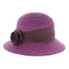 garnet bell straw hat - hat shop Reference: 4685 | Chapellerie Traclet