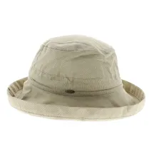 Chapeau pliable - chapeau de soleil Lanikai beige Reference : 4688 | Chapellerie Traclet