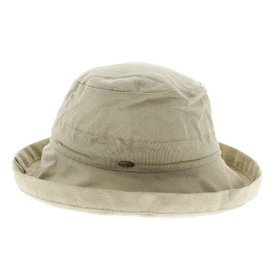Chapeau pliable - chapeau de soleil Lanikai beige Reference : 4688 | Chapellerie Traclet
