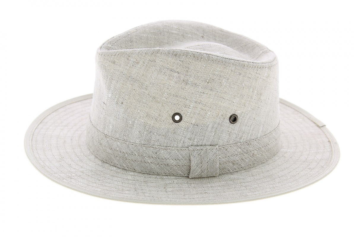 chapeau homme safari lin - boutique de chapeau