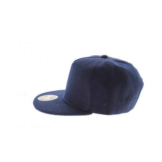 Casquette visière plate - Snapfive Navy Casquette visière plate - Snapfive Navy
