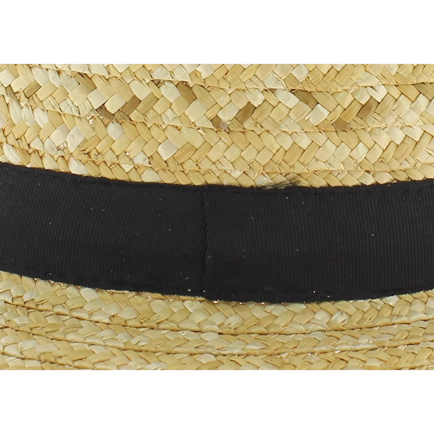 French Boater Natural Straw - Traclet Reference: 33 | Traclet Hat Shop