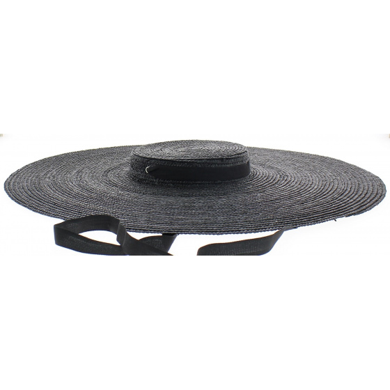 Black Provencal hat