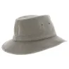 Serengeti cotton safari hat in grey - UPF 50+ sun protection hat Reference: 4793 | Traclet Hatmakers