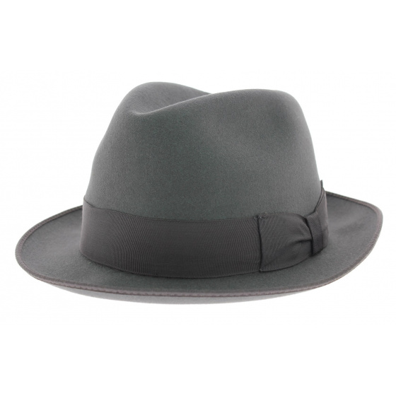 Chapeau petit bord style blues brothers