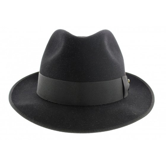 Chapeau petit bord style blues brothers