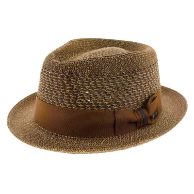 Straw fedora hat - Wilshire Bailey Reference: 3444 | Traclet Hat Shop