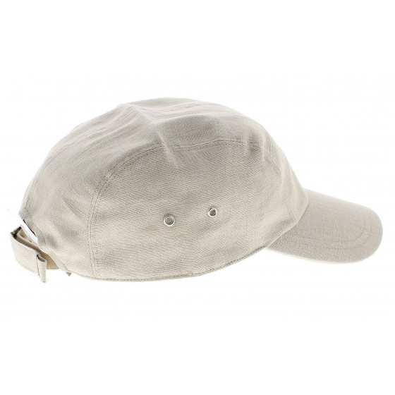 Urban Linen Cap Sand Beige - Traclet Urban Linen Cap Sand Beige - Traclet