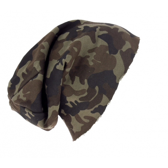 Bonnet Brooklin Oversize Camouflage - Atlantis