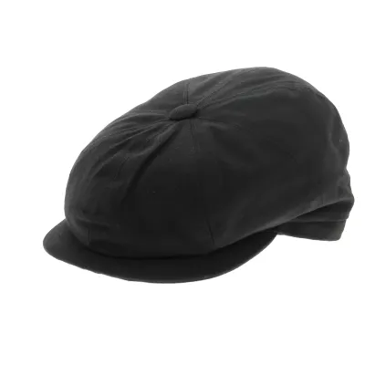 casquette arnold noir - achat casquette titi parisien Reference : 2499 | Chapellerie Traclet