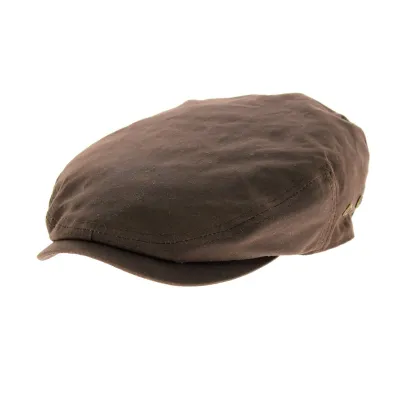 Casquette Adin Stetson marron - casquette impermeable Reference : 2457 | Chapellerie Traclet