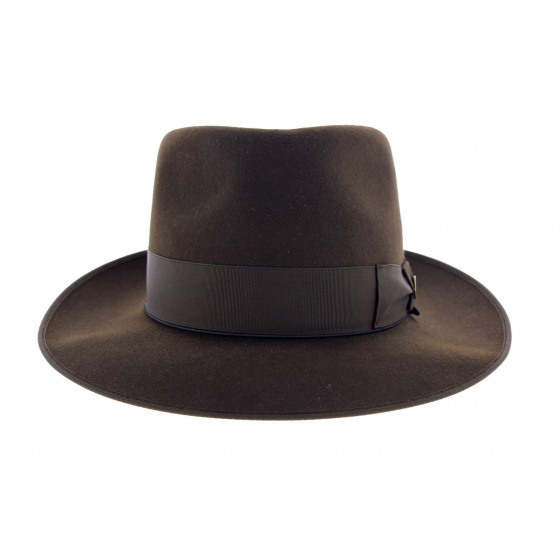 Chapeau Johnny Feutre Poil Marron - Guerra 1855 Chapeau Johnny Feutre Poil Marron - Guerra 1855