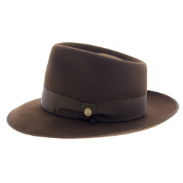 Johnny Brown Fur Felt Hat - Guerra 1855