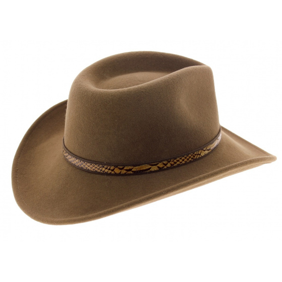 Chapeau Chalco Marron vitafelt - Stetson