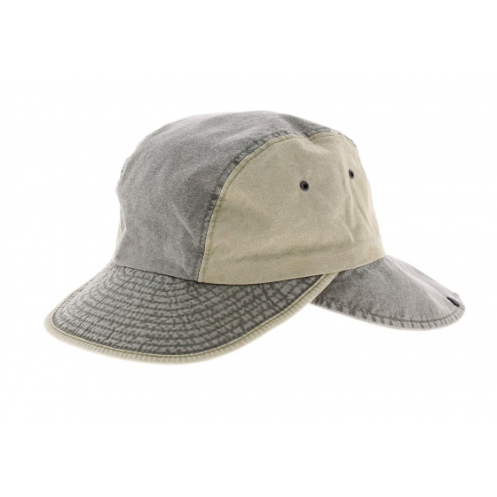 Saharan Cap Dasht-e Kavir UPF 50+ - Crambes Saharan Cap Dasht-e Kavir UPF 50+ - Crambes