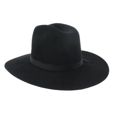 Chapeau western - Feutre poil noir Reference : 1142 | Chapellerie Traclet