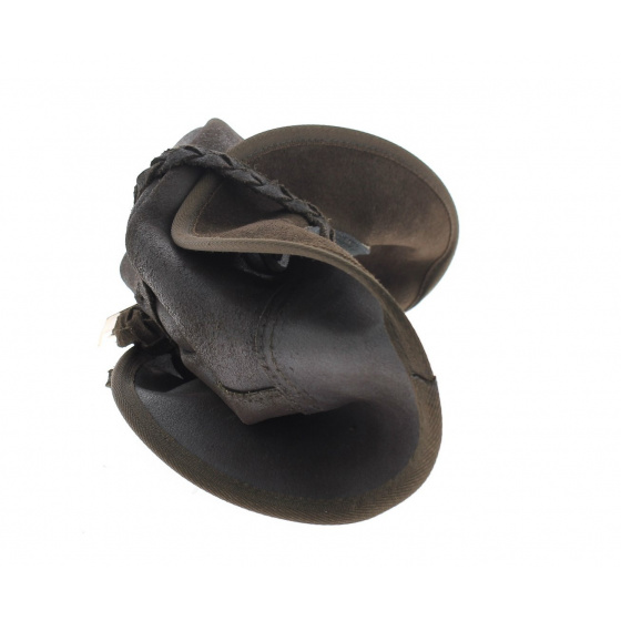 Chapeau Traveller Cuir Winton  - Aussie Apparel Chapeau Traveller Cuir Winton  - Aussie Apparel