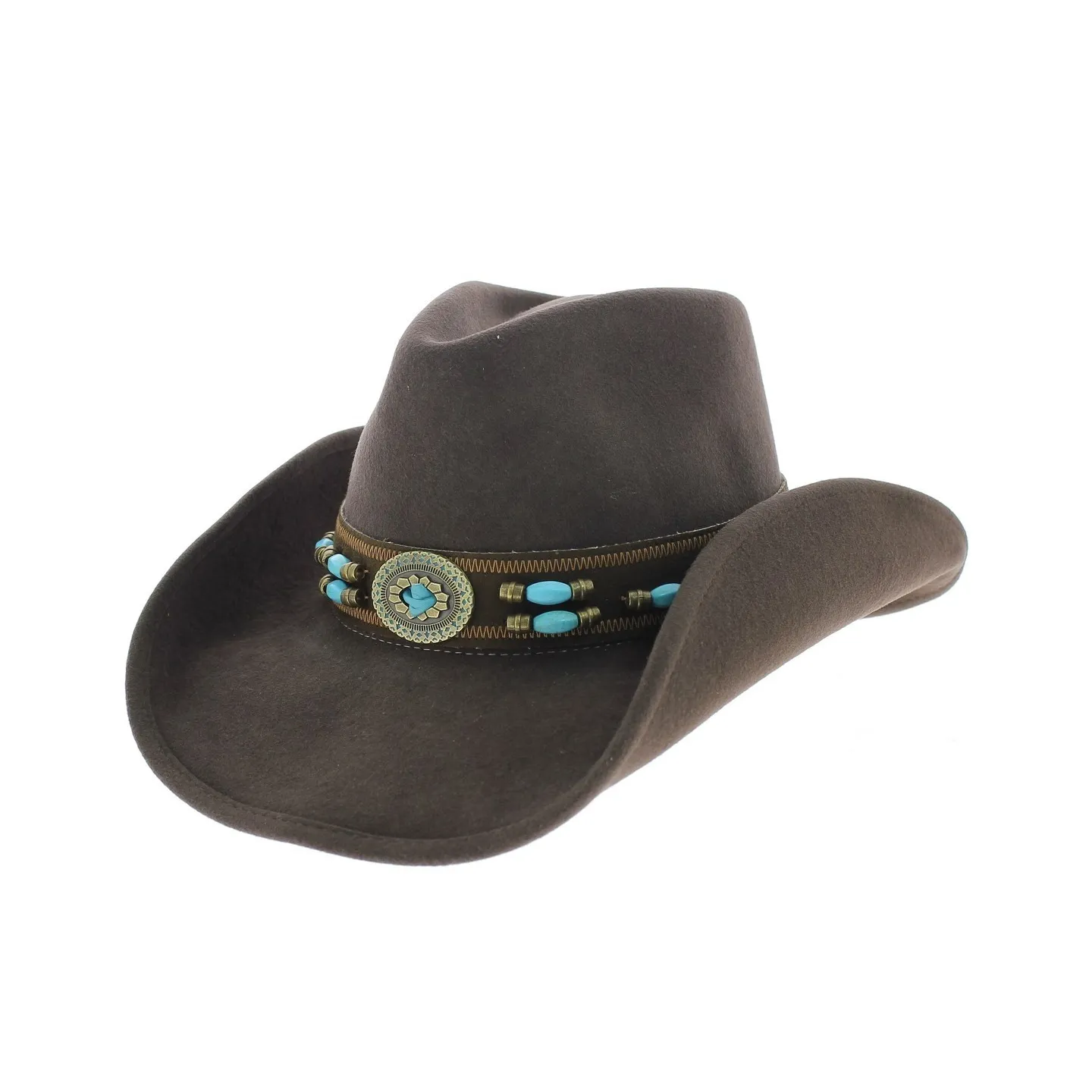 Chapeau Cowboy Jewel of the West Feutre Marron - Bullhide Reference : 1541 | Chapellerie Traclet