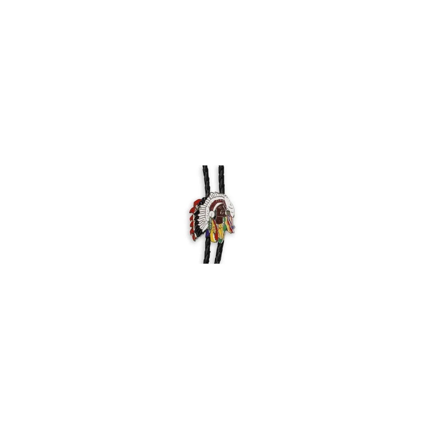 Indian Chief Bolo Tie Reference: 1529 | Traclet Hat Shop