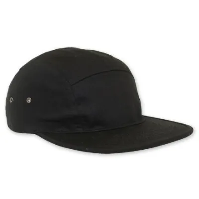 Casquette Atlantis 5 Panel Noir Reference : 4946 | Chapellerie Traclet