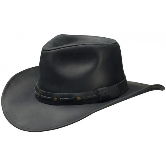 Cowboy hat - Leather Paiute Stetson