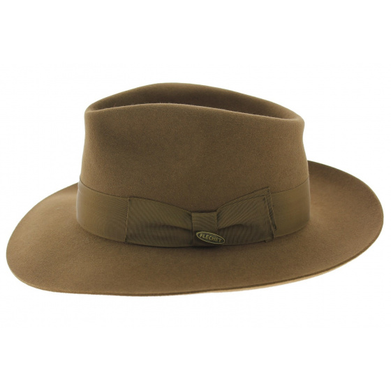 Wide-brimmed rabbit felt hat Wide-brimmed rabbit felt hat