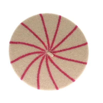 Beret enfant beige rose - Le Beret Francais Reference : 4954 | Chapellerie Traclet