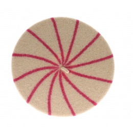 Children's beige and pink beret - Le Beret Francais