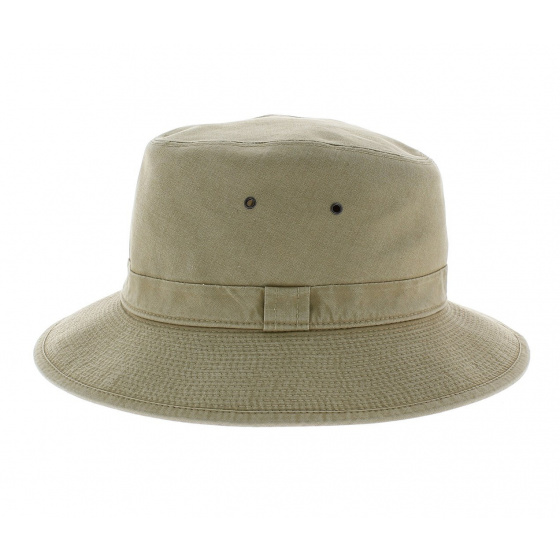 Safari Hat Chad Neck Flap UPF 50+ Beige - Crambes