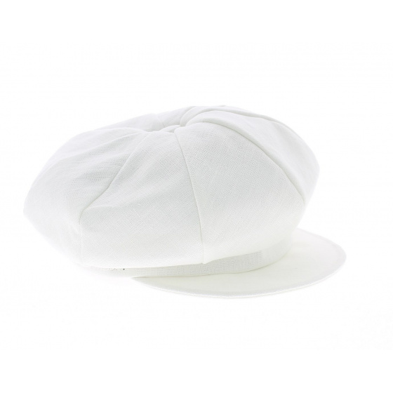Casquette Gavroche Anja Lin Blanc - Mayser Casquette Gavroche Anja Lin Blanc - Mayser