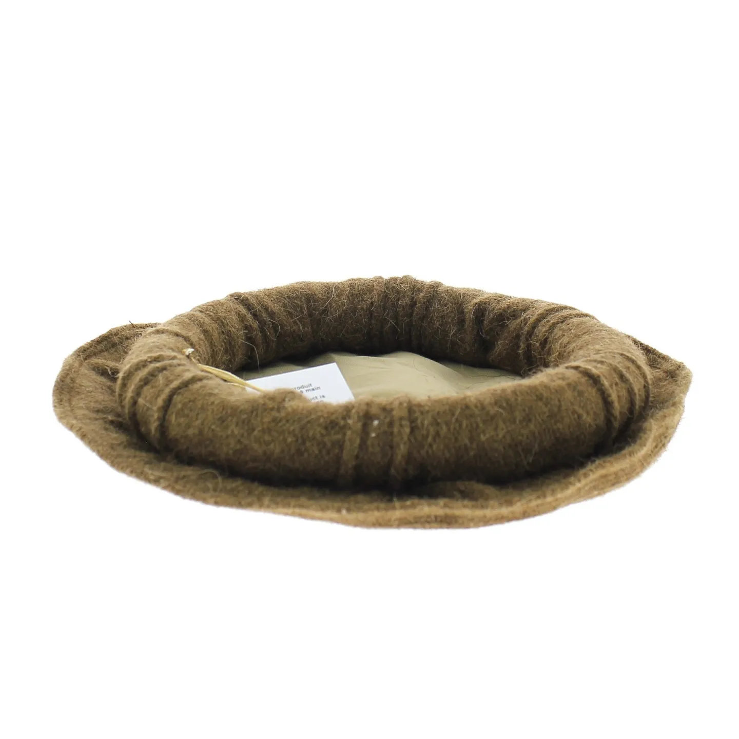 Chapeau Afghan Pakol - Laine marron Reference : 4958 | Chapellerie Traclet