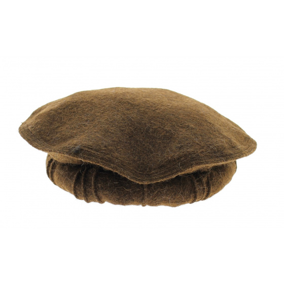 chapeau afghan pakol marron chapeau afghan pakol marron