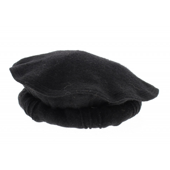 Black Afghan pakol hat