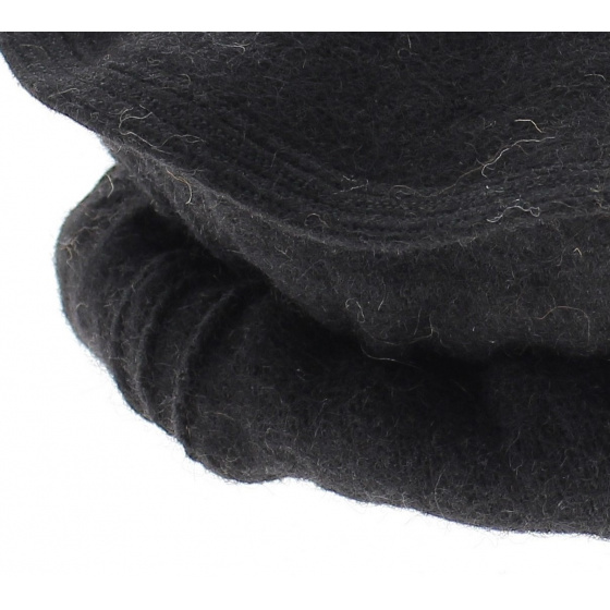 Black Afghan pakol hat