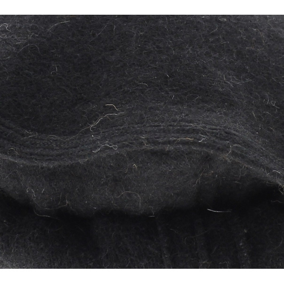 Black Afghan pakol hat