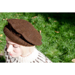 brown afghan pakol hat