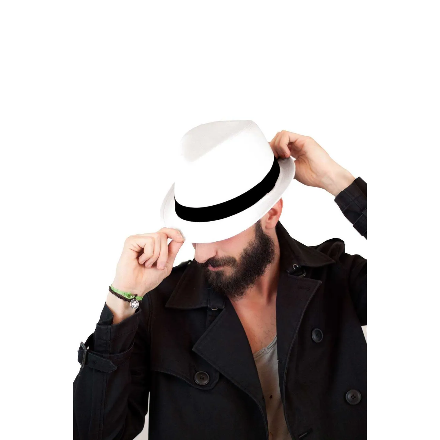 chapeau tissu popstar bianco Reference : 1928 | Chapellerie Traclet