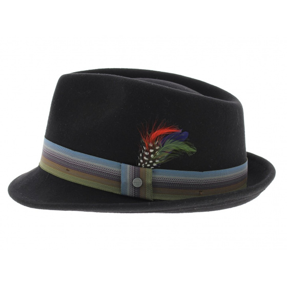 Chapeau Trilby Carlisle noir