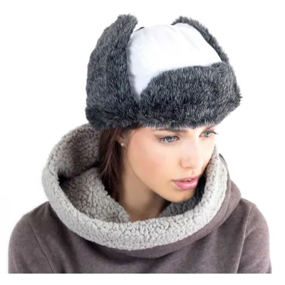 Chapka Ushanka - Eco Polar Thermolite Bianco-Traclet-Blanc Reference : 916 | Chapellerie Traclet