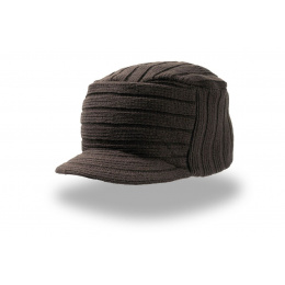 Brown Tribe beanie cap