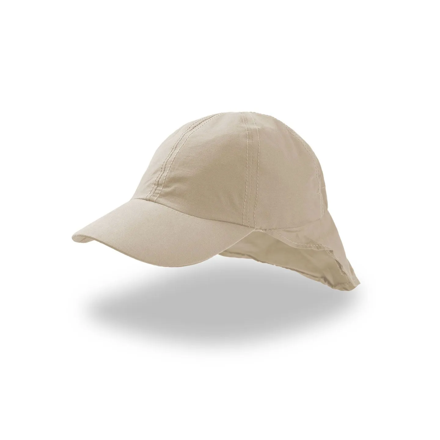 Beige sport neck cover cap for kids - Traclet children's cap shop Reference: 2612 | Chapellerie Traclet