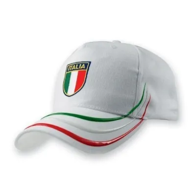 casquette team italia bianco Reference : 1146 | Chapellerie Traclet